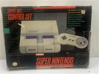Vintage Nintendo Snes Box {EMPTY NO CONSOLE}